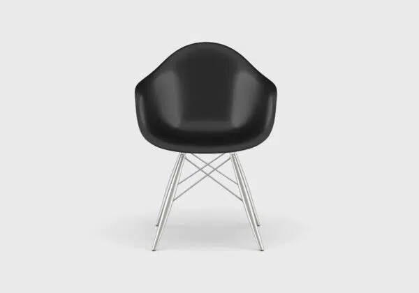 Black Molded Shell Chair